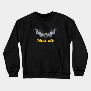 Totally Bats! Sparkly Halloween Bat Crewneck Sweatshirt